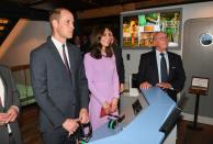 <p>Im Museum selbst durfte Prinz William dann mittels eines Simulators selbst ein Schiff steuern. (Bild: Getty Images) </p>