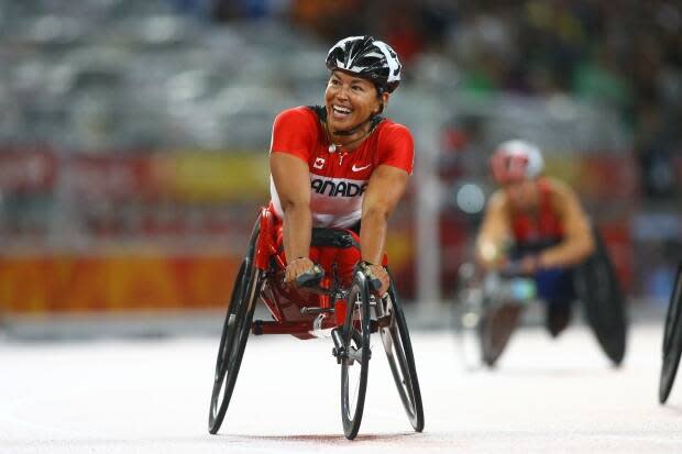 Chantal Petitclerc, who won 14 Paralympic gold medals, is the first of 14 athletes profiled in the series Beyond the Win. (Getty Images - image credit)