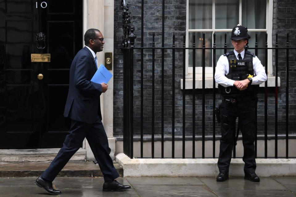 Kwasi Kwarteng ne semble certainement pas passer beaucoup de temps à contempler la justice sociale (AFP via Getty)