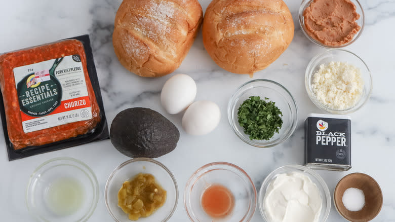 breakfast torta ingredients