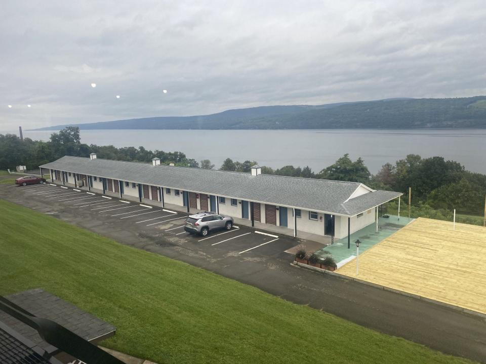 Renovations of an original portion of the Glen Motor Inn have been completed by The Hotel Laurel at Seneca