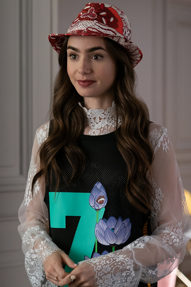 Lily Collins on whether Emily In Paris character made her "cringe"