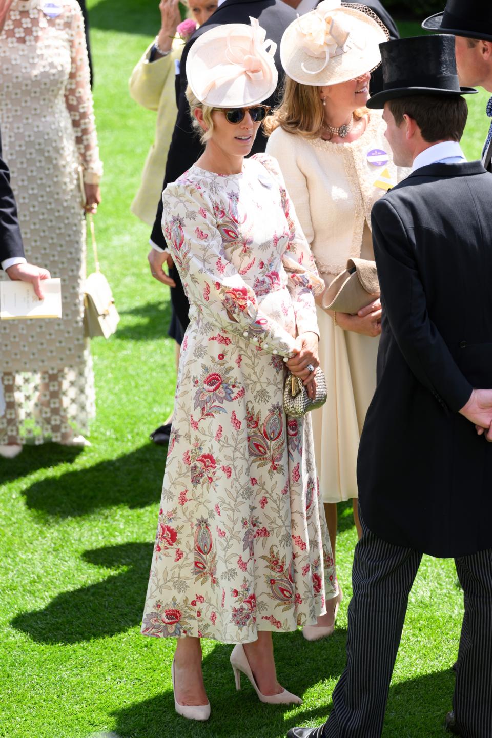 ASCOT, ENGLAND - JUNE 19: Zara Tindall attends day two of Royal Ascot 2024 at Ascot Racecourse on June 19, 2024 in Ascot, England. (Photo by Karwai Tang/WireImage)