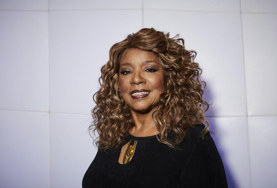 This Dec. 18, 2019 photo shows singer Gloria Gaynor posing for a portrait in New York. Gaynor, who had the iconic disco hit song “I Will Survive” in 1980, is nominated for Grammy Awards for best roots gospel album for "Testimony" and best gospel performance for “Talking About Jesus." (Photo by Matt Licari/Invision/AP)