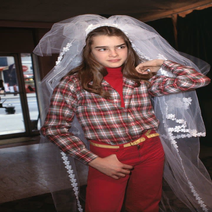 Brooke Shields as a child actor
