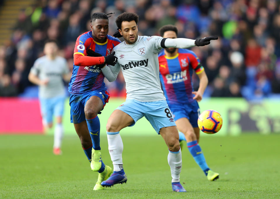 Anderson was excellent all afternoon at Selhurst Park