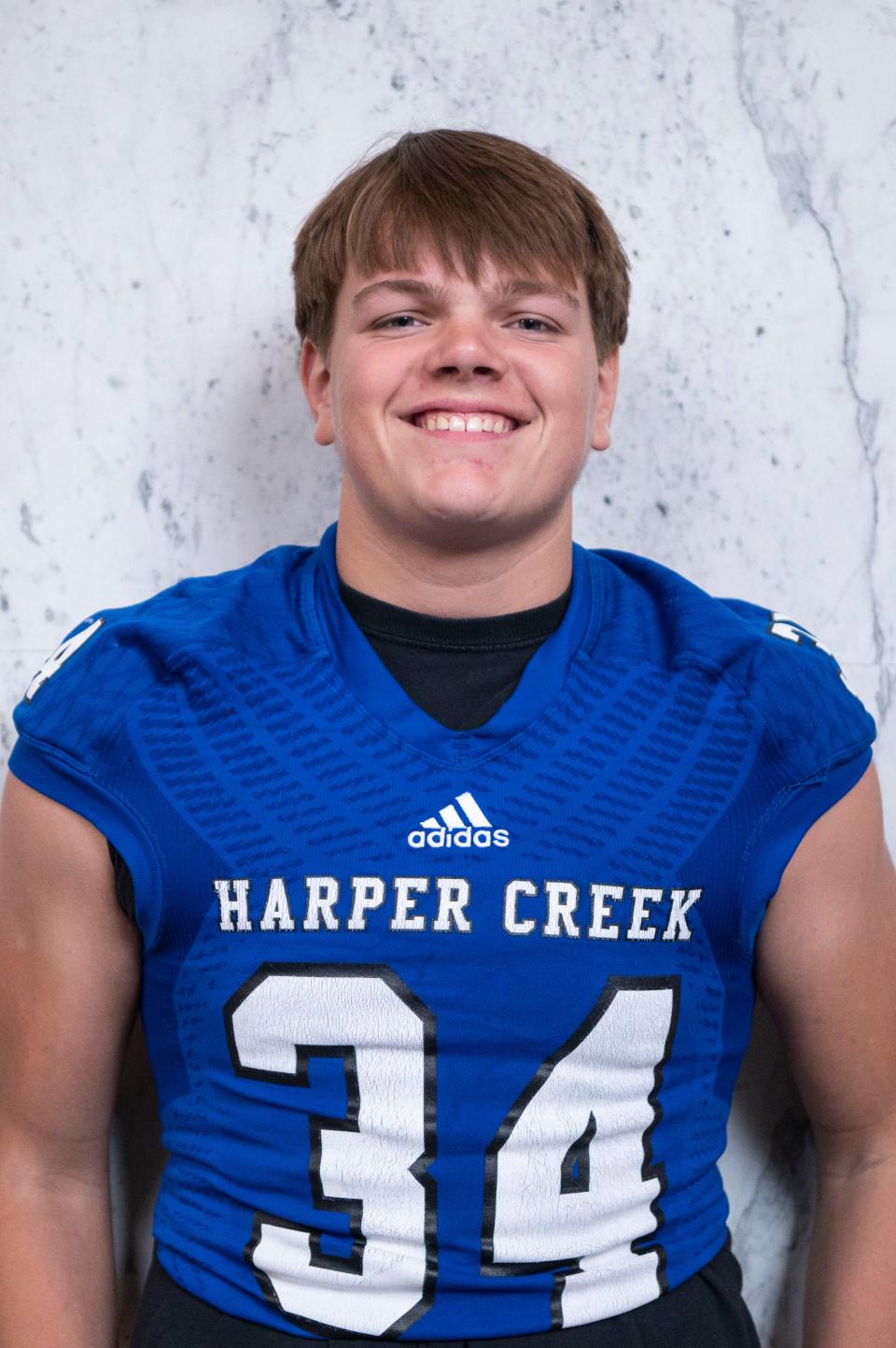 Harper Creek's Brayden Bess.