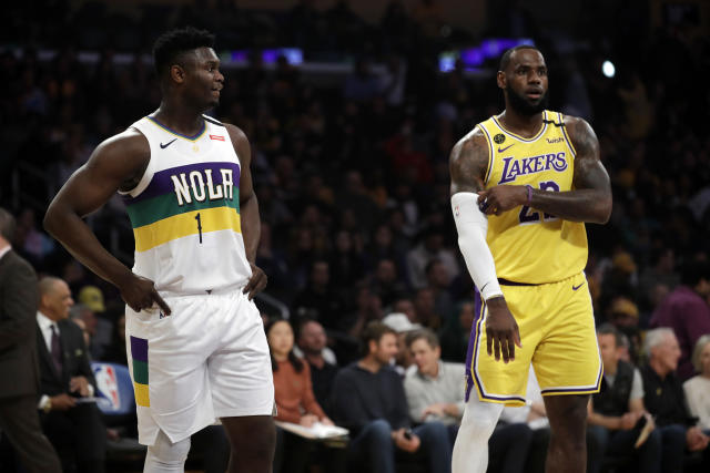 LeBron James leads Lakers with triple-double in win over Pelicans