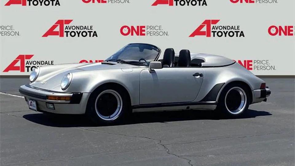 How This Rare 1989 Porsche 911 Speedster Ended Up at a Toyota Dealer photo
