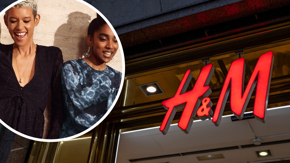 H&M will test a rental service. Images: Getty, H&M