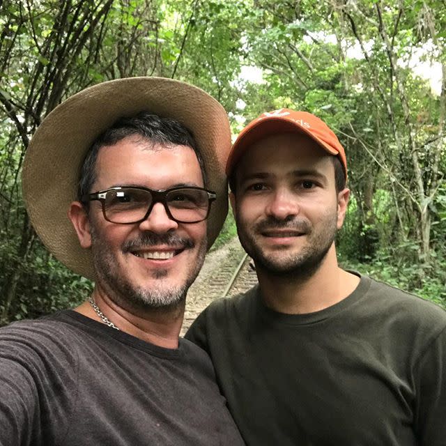 Guillermo Vives, hermano de Carlos Vives, le dio el si a su ahora esposo, el ingeniero José Leonardo Maya/Guillermo Vives/Instagram