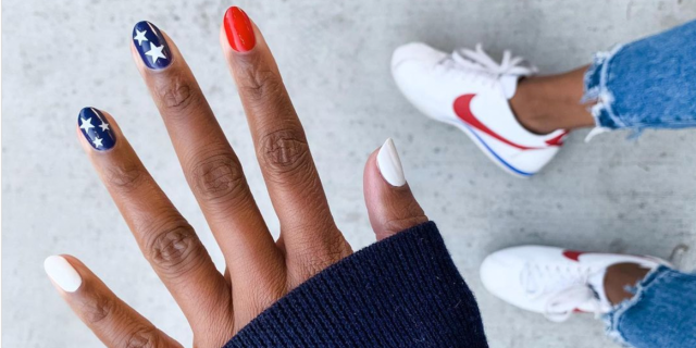 Dress Up Your Nails for the 4th of July With These Patriotic Designs