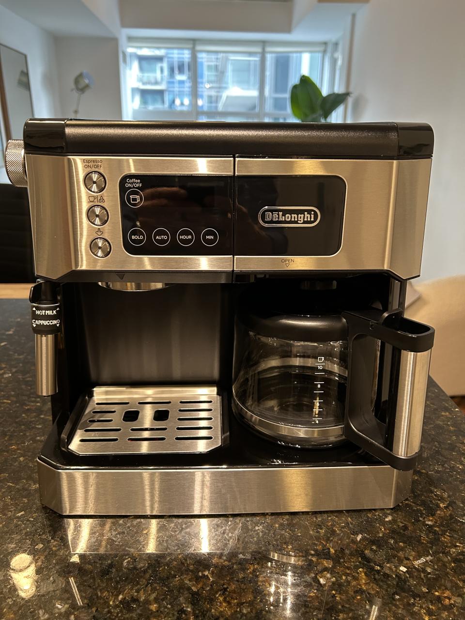 Whether you're in need of a hearty coffee or a quick espresso, the All-In-One has you covered.