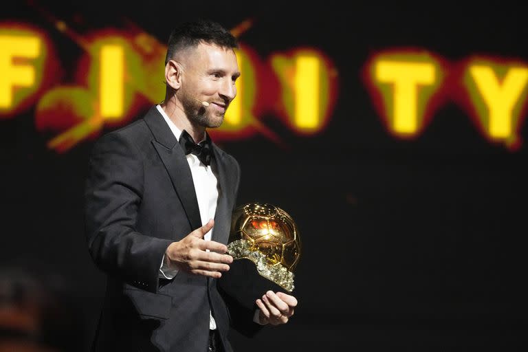 Lionel Messi y su octavo Balón de Oro