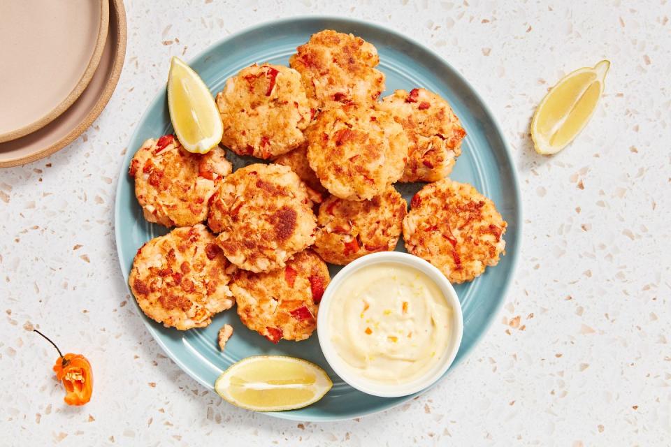 Lobster-Shrimp Cakes