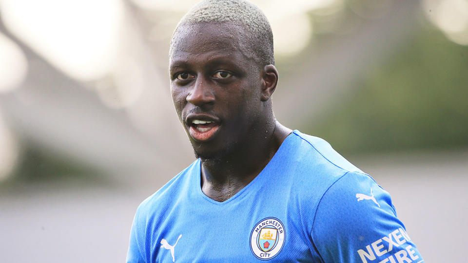 Manchester City have suspended Benjamin Mendy after he was charged with rape by police. Pic: Getty