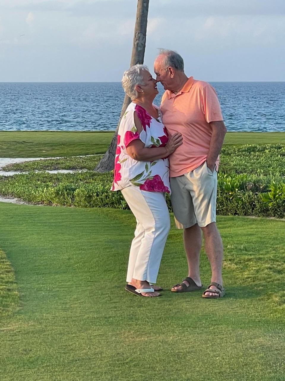 Michael and Robbie Phillips, seen here posing for a picture, were owners of a travel agency based in Maryville, Tennessee, and had three children and six grandchildren.