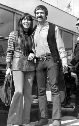 Shortly after, still 16, she met Sonny (who was a decade older than her) and moved in with him, though their relationship reportedly took a while to turn romantic. By the time Cher was 18, though, they were married and pregnant.