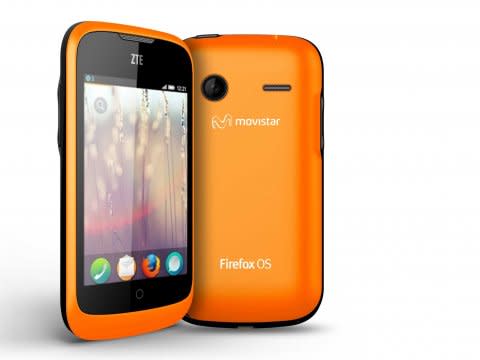 ZTE Firefox OS smartphone