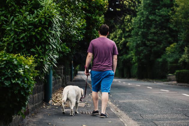 Spending a few minutes outside, especially away from screens, can give you a small mental boost. (Photo: Sally Anscombe via Getty Images)