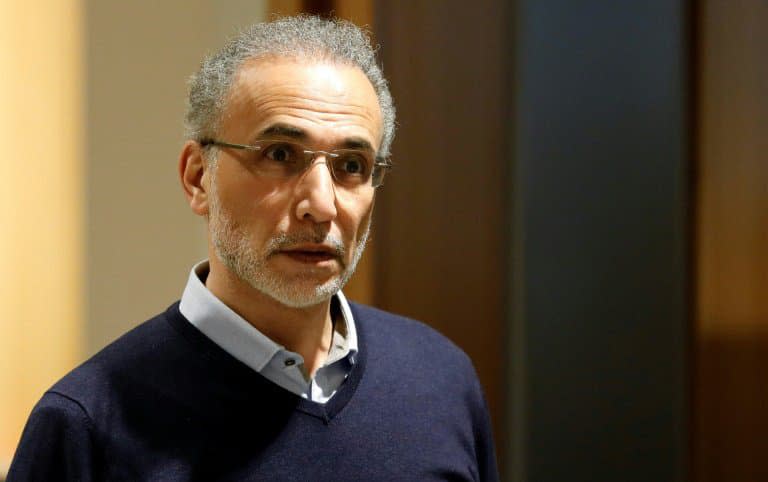 Tariq Ramadan arrive au Palais de justice à Paris le 13 février 2020 - Thomas SAMSON © 2019 AFP