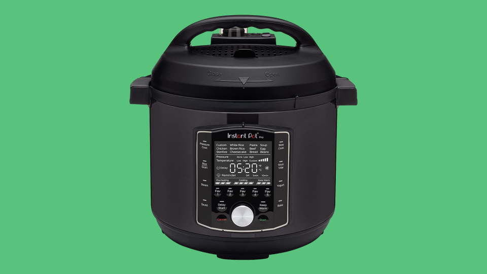 Get you cooking done easier with this Instant Pot Pro pressure cooker on sale at Amazon right now.