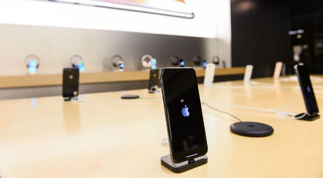 The latest iPhone release coincides with the IOS 11 update. Source: Getty