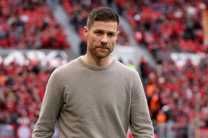 Bayer Leverkusen manager Xabi Alonso