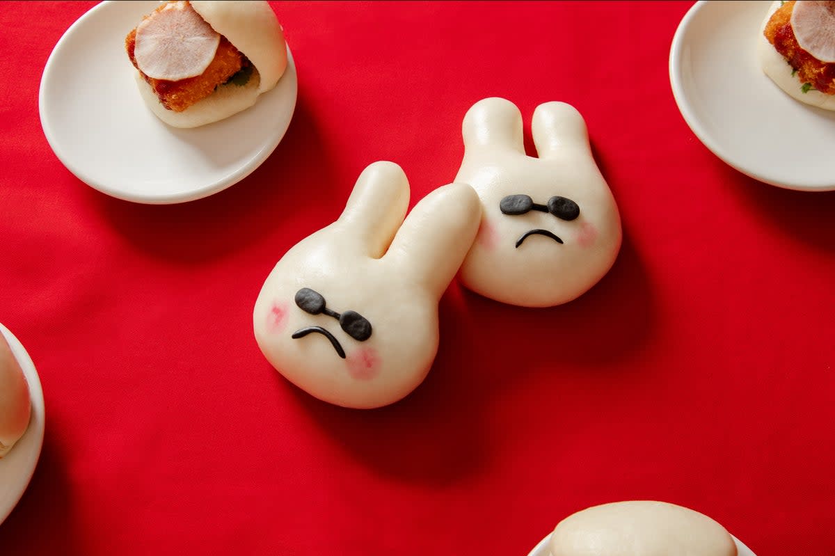 Bao wow: Bao’s bunny-shaped cakes are filled with red bean paste (Press handout)