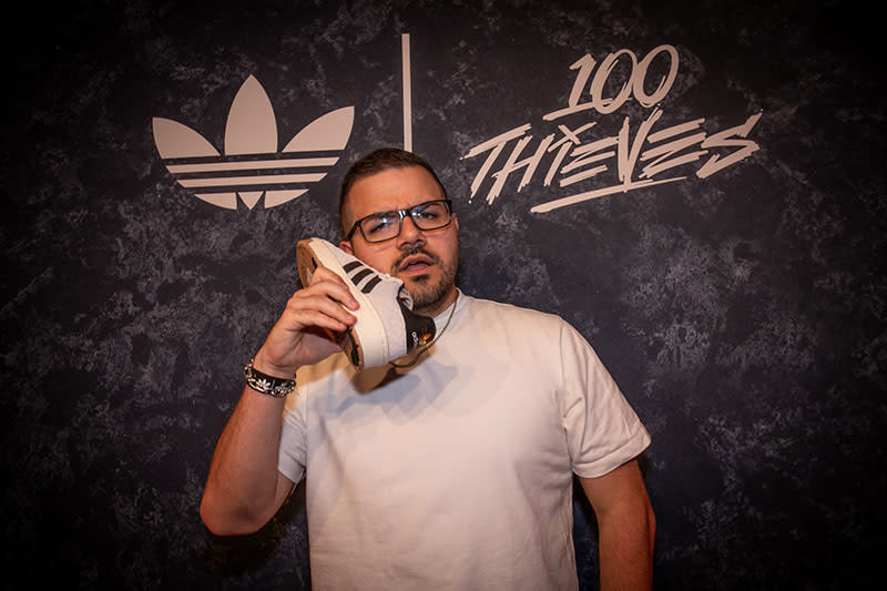 Adidas x 100 Thieves Collection Launch in Venice Beach