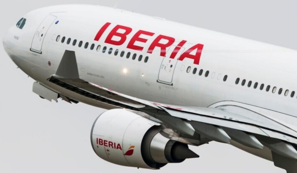 Aerolínea Iberia. Foto: Cortesía Iberia