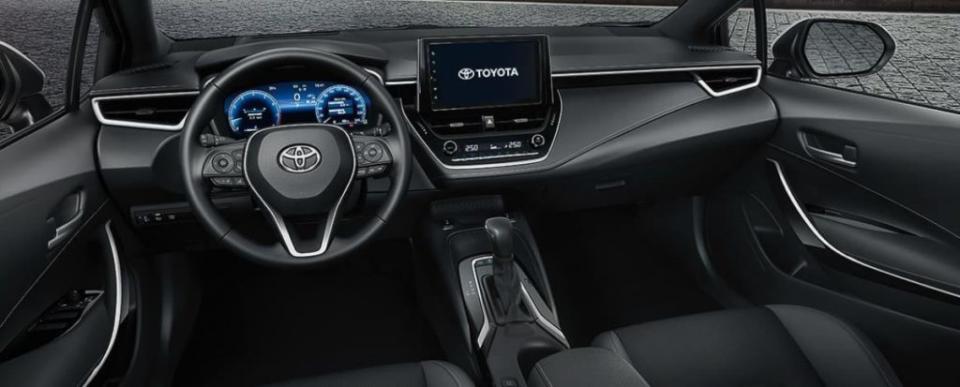 新年式Corolla Sport的內裝佈局乍看之下沒有太大變化。(圖片來源/ Toyota)