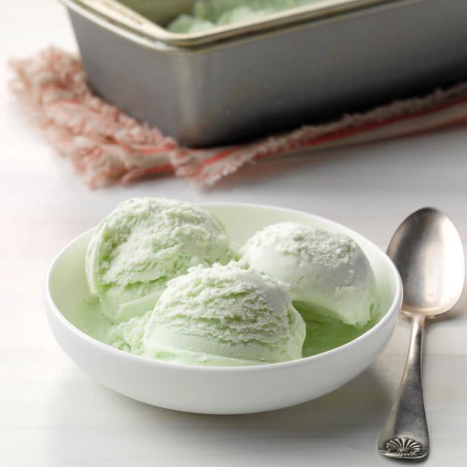 Red Curry-Pandan Ice Cream