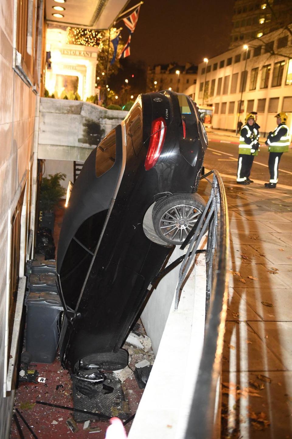 The driver was said to be angry when he was pulled from the driver's seat (Jeremy Selwyn)