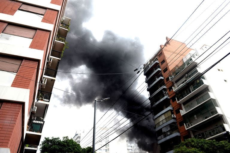 Incendio en Caballito