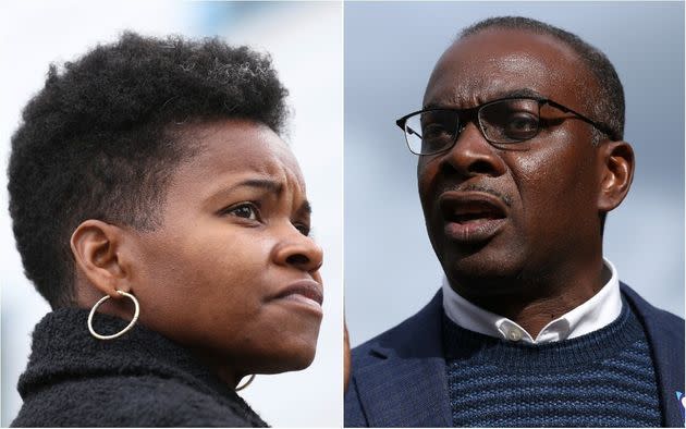 The race between Buffalo, New York, Democratic mayoral nominee India Walton, left, and incumbent Mayor Byron Brown speaks to ideological disagreements between unions. (Photo: Associated Press)