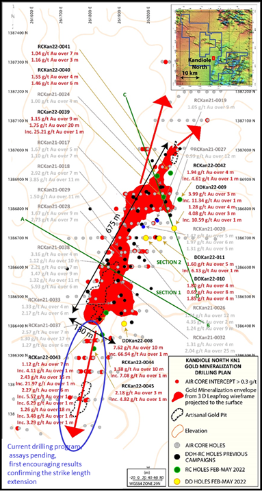 Roscan Gold Corporation, Monday, June 27, 2022, Press release picture