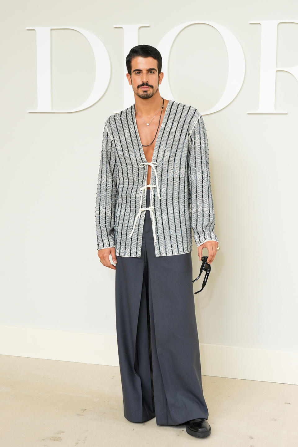 Dior Men Spring 2025 Men’s Collection: Front Row