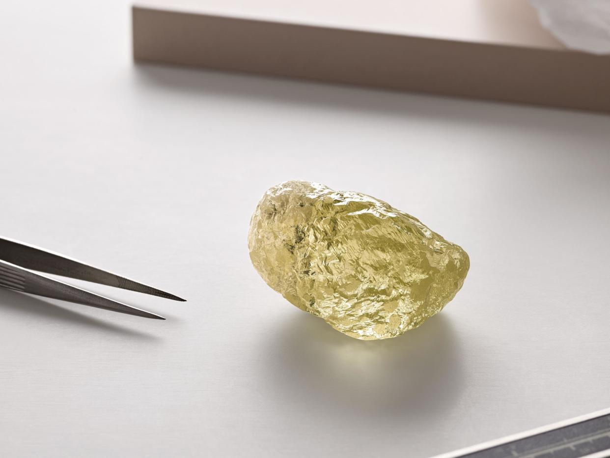 The largest diamond ever found in North America has been unearthed in Canada: Dominion Diamond Mines