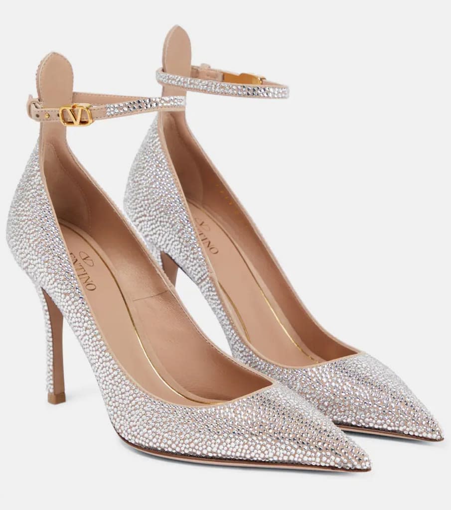 Tan-Go embellished pumps - Valentino