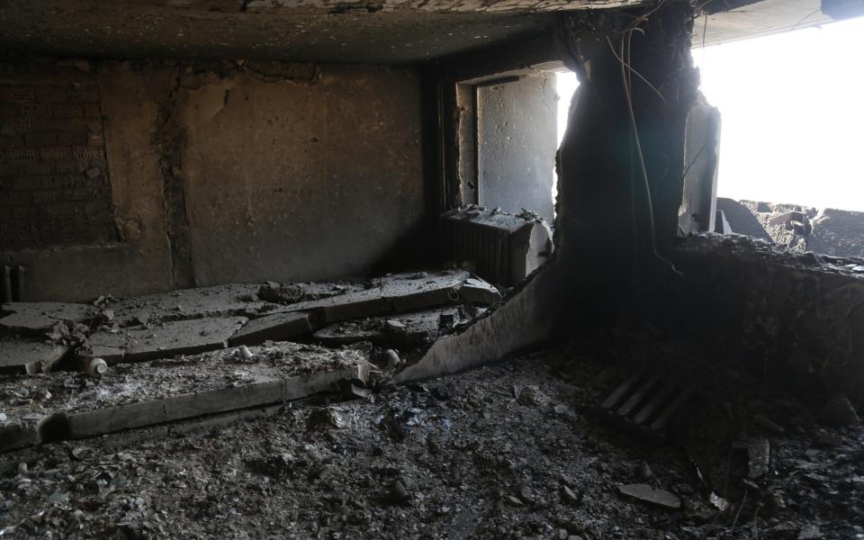 Mariupol has endured heavy bombardment - GETTY IMAGES