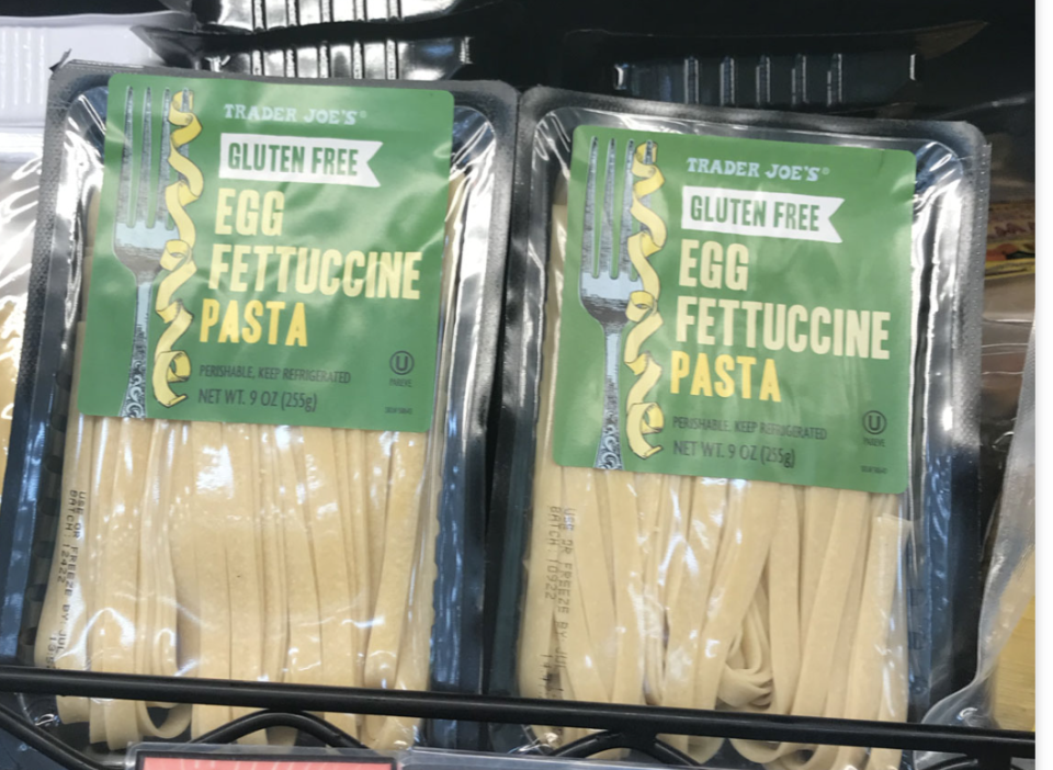 Trader Joe's Gluten Free Egg Fettuccine