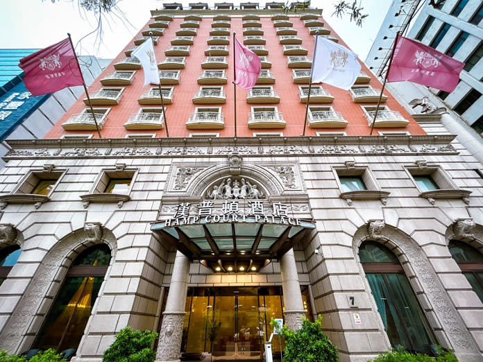「台北漢普頓酒店」前身為寶璞大飯店。徐力剛攝