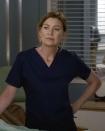 <p>Pompeo is still going strong more than a decade and a half into her time as Meredith. Here she is in character in season 16. </p>