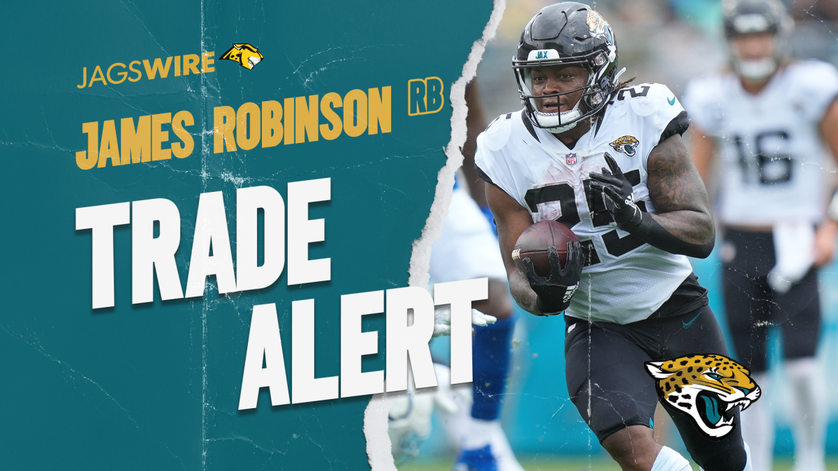 AP source: Jets acquiring RB James Robinson from Jaguars