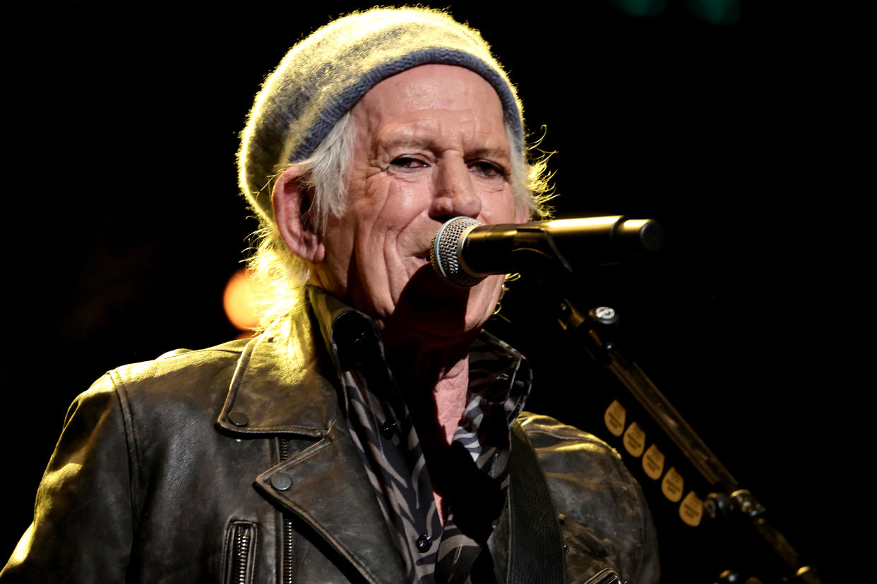 Keith Richards, 78, has given up smoking. (Photo: Jamie McCarthy/Getty Images for LOVE ROCKS NYC/God's Love We Deliver)