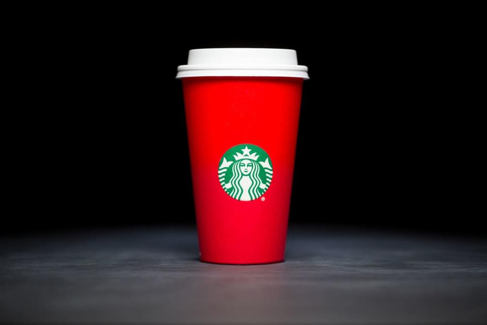 Starbucks holiday cups 2015