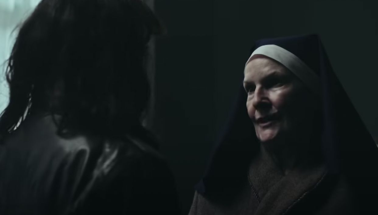  Frances Tomelty is Sister Eileen in The Woman in The Wall 