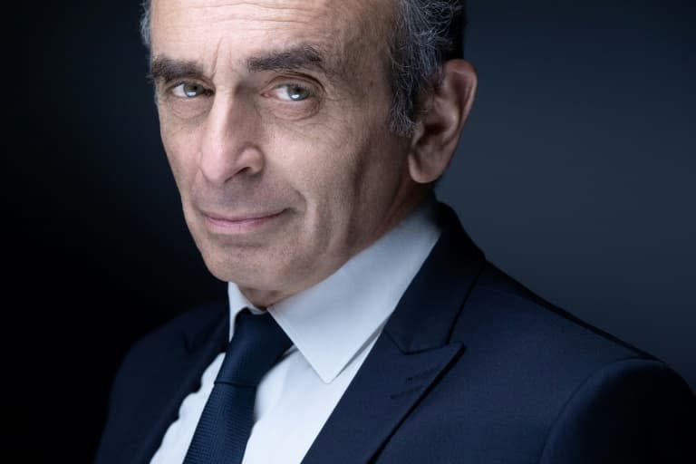 Eric Zemmour le 22 avril 2021 à Paris - JOEL SAGET © 2019 AFP