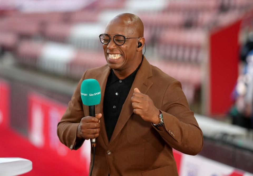 Ian Wright met his namesake (John Waltn/PA) (PA Wire)